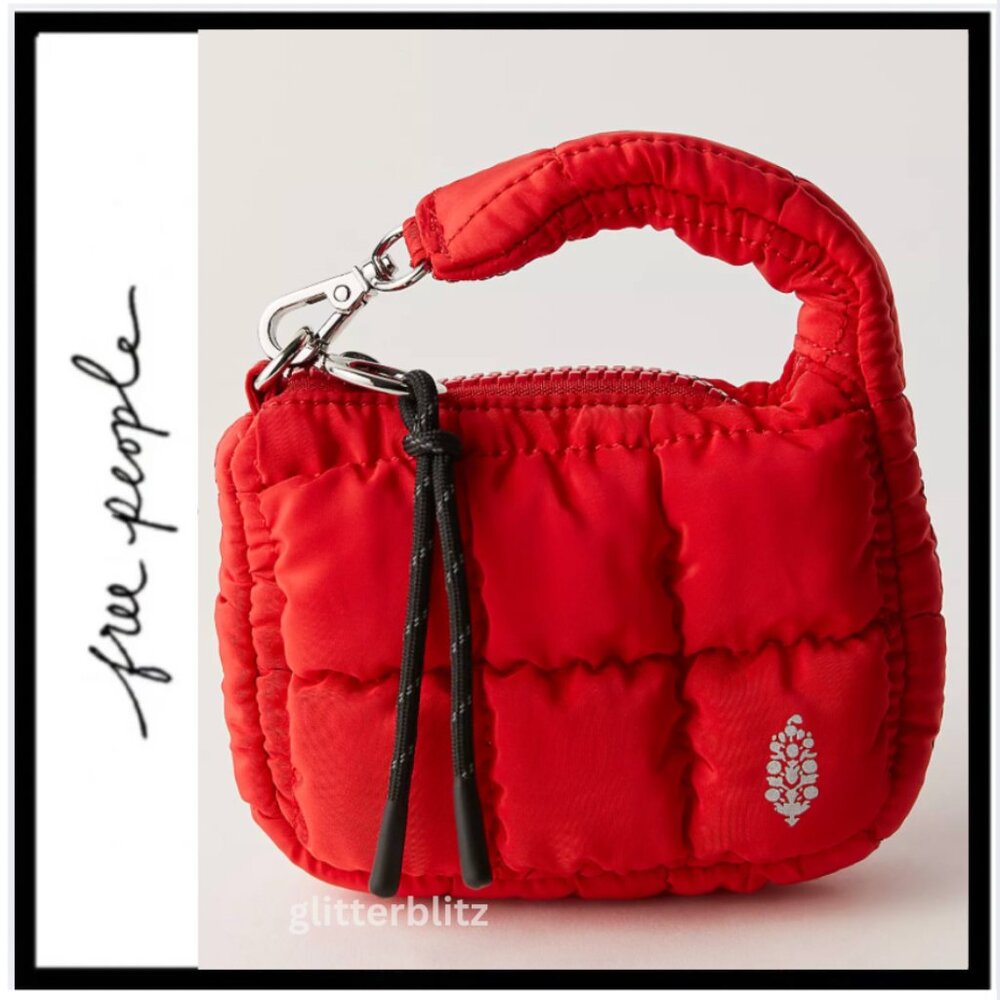 Free People Quilted Micro Pouch